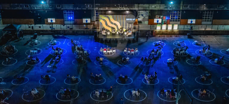 social distancing, new events industry rules